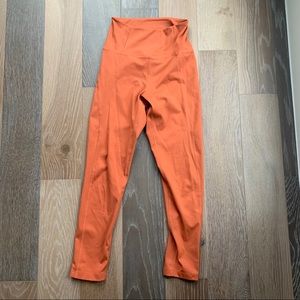 Girlfriend collective leggings toasted apricot xs